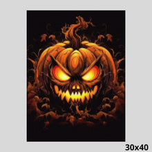 Load image into Gallery viewer, Dreadful Halloween Lantern 30x40 - Diamond Painting
