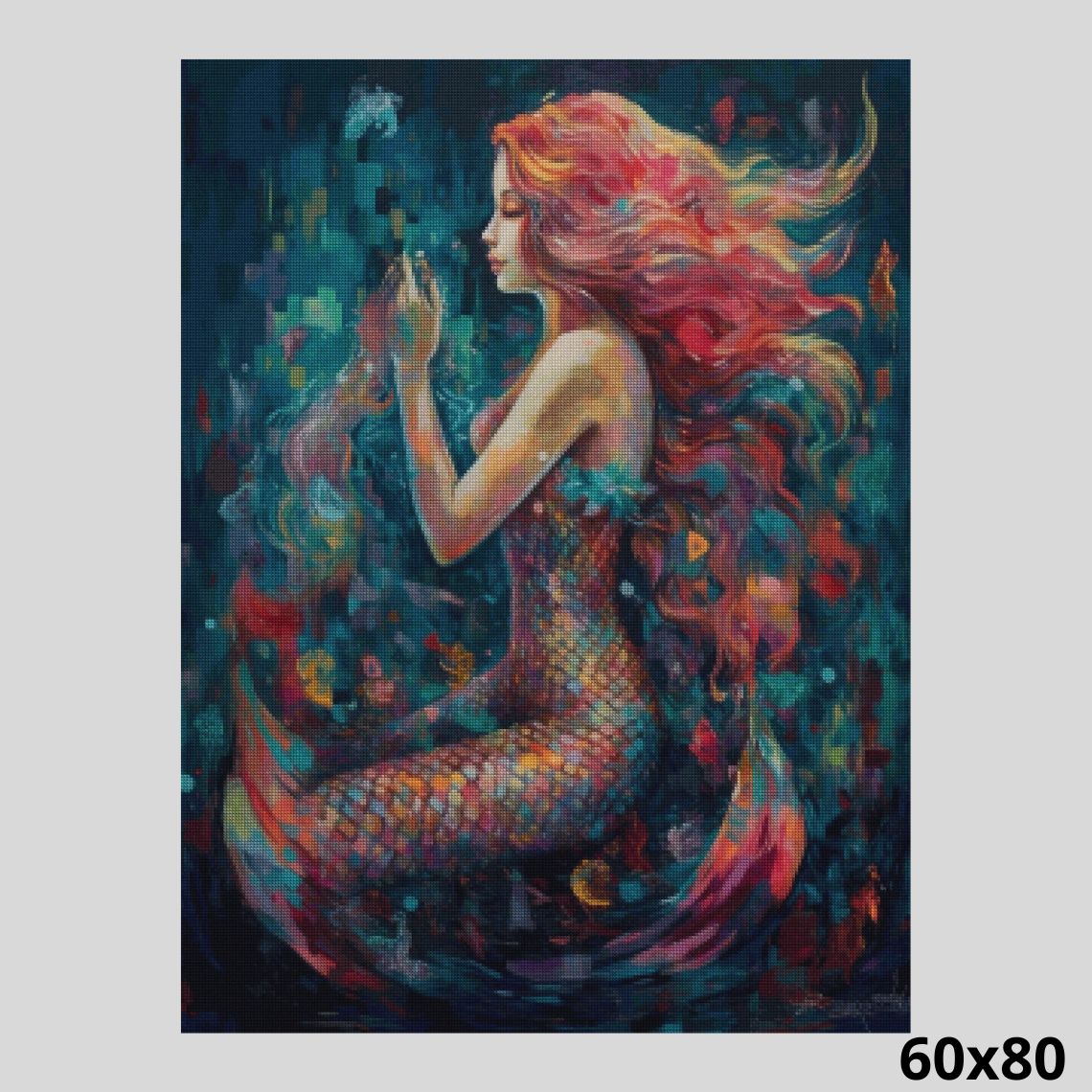 Dreaming Mermaid 60x80 Diamond Art World