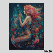 Load image into Gallery viewer, Dreaming Mermaid 40x50 Diamond Art World

