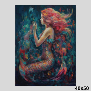 Dreaming Mermaid 40x50 Diamond Art World
