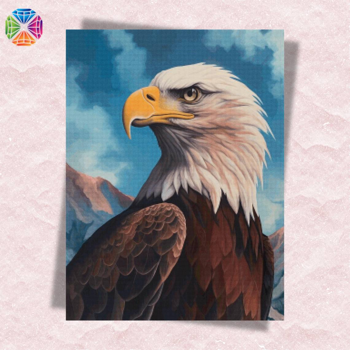 Eagle King of Mountains - Diamond Painting