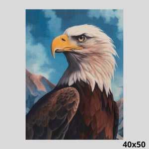 Eagle King of Mountains 40x50 - Diamond Art