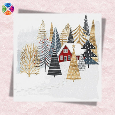 Easy Painting Winter Time Diamond Painting