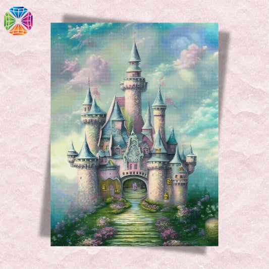 Elven Castle in Heavens - Diamond Painting