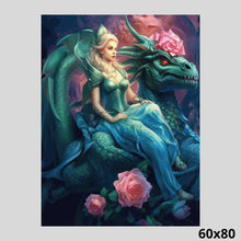 Load image into Gallery viewer, Elven Princess with her Pet 60x80 - Diamond painting
