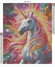 Load image into Gallery viewer, Ethereal Dance of Stars and Mane 40x50 SQ - AB Diamond Art
