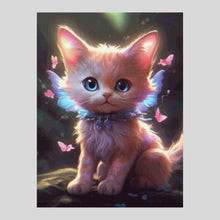 Load image into Gallery viewer, Fairy Kitty Diamond Painting
