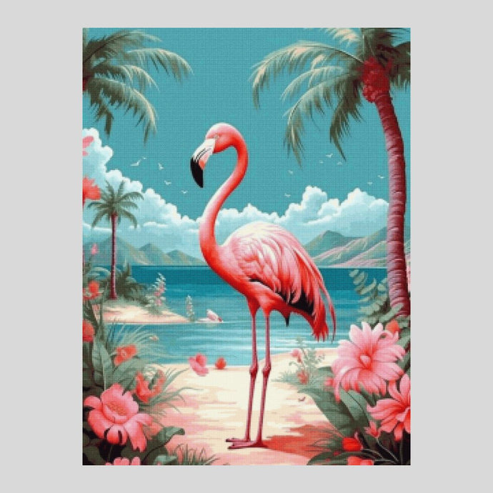Flamingo Diamond Art World