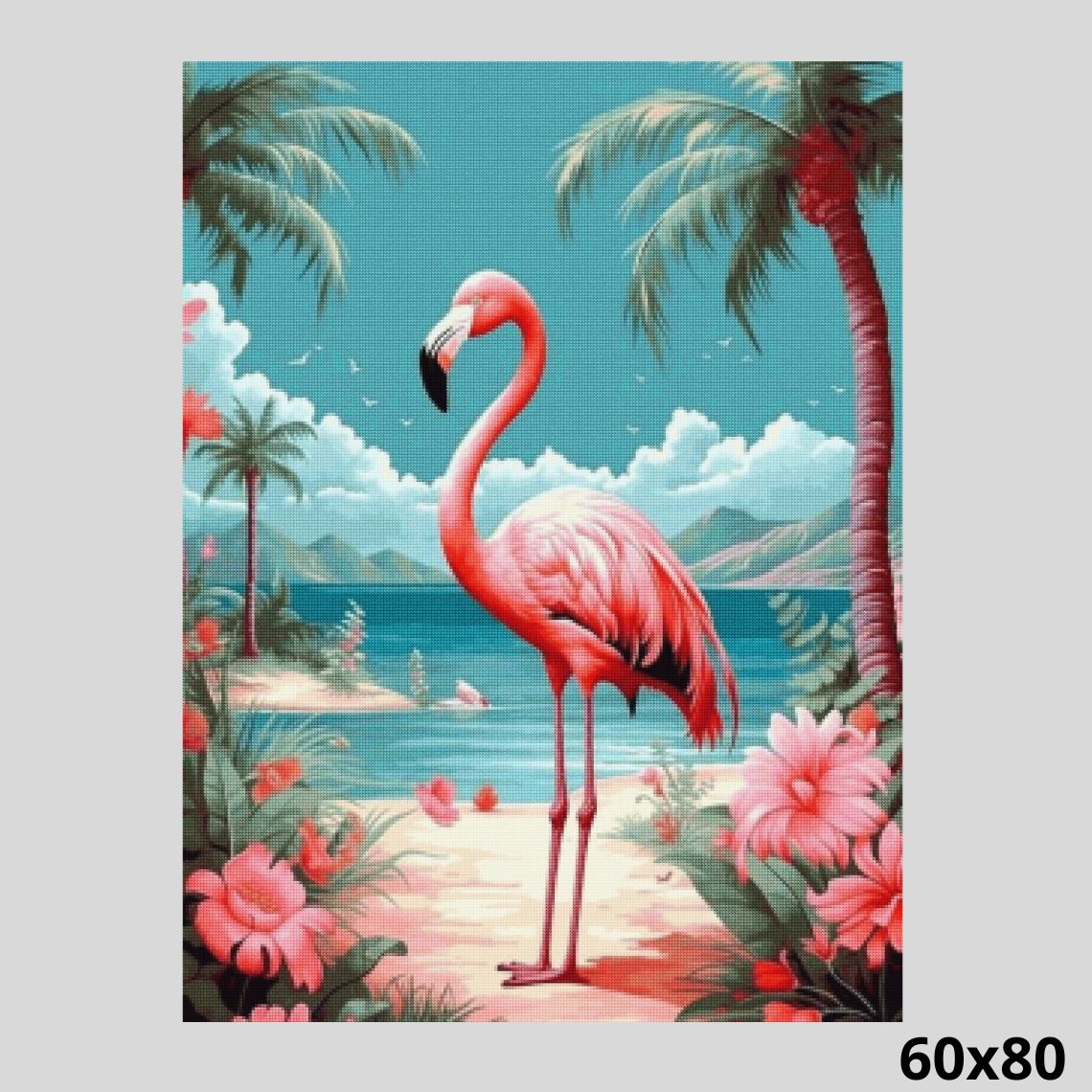 Flamingo 60x80 - Diamond Art World