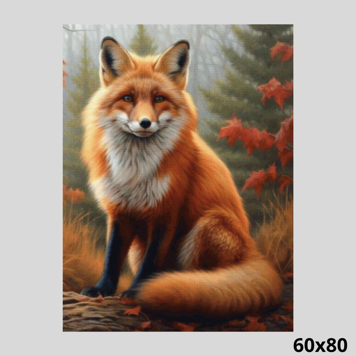 Fox on Meadow - Diamond Art World – Diamond Art World Kits