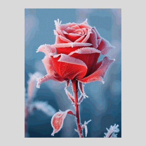 Frozen Rose - Diamond Painting
