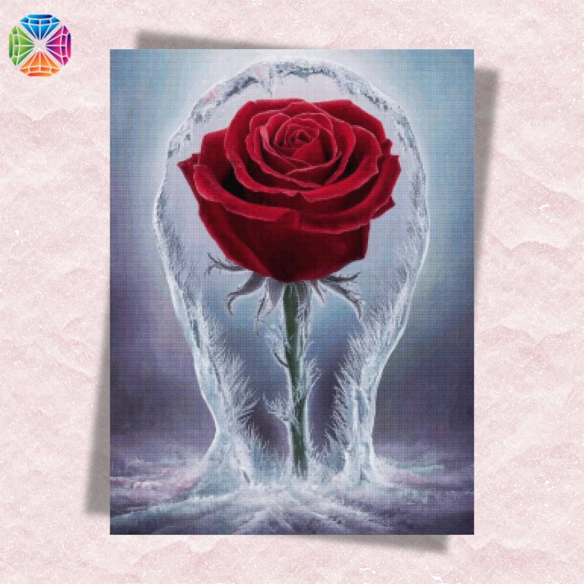 Frozen Rose - Diamond Painting