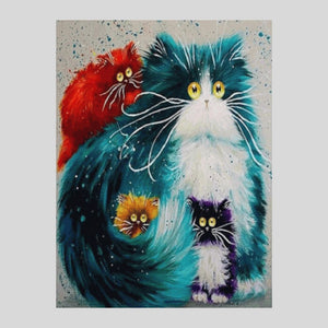 Furry Cats - Paint with Diamonds