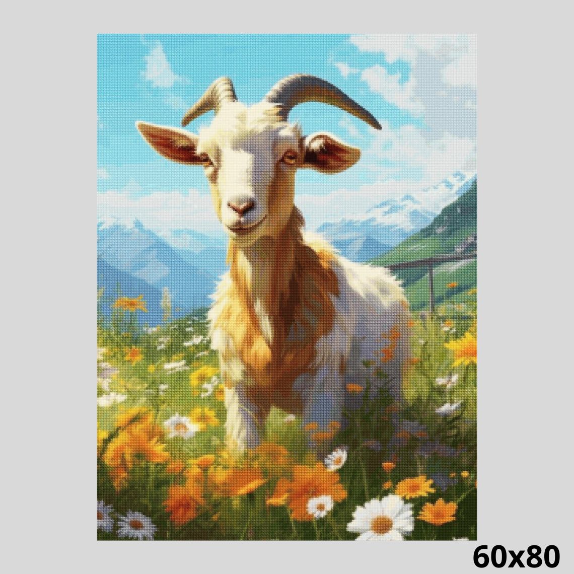 Goat 60x80 - Diamond Art World