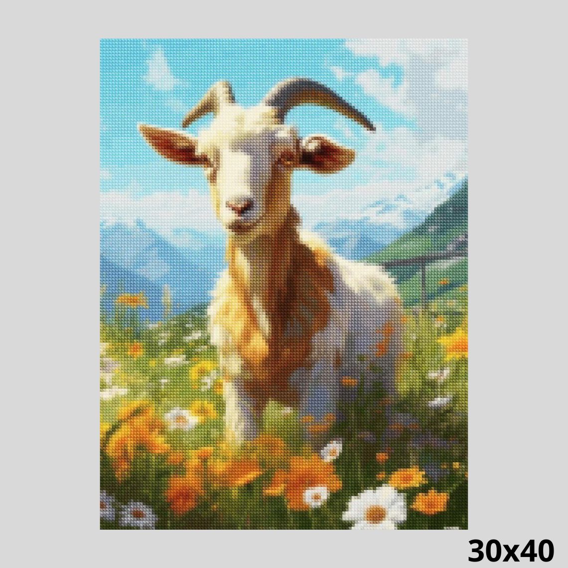 Goat 30x40 - Diamond Art World