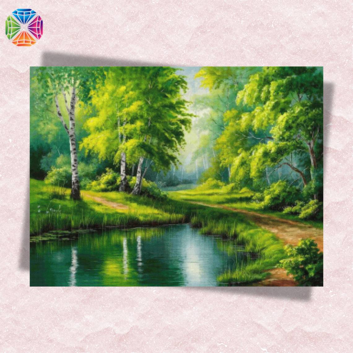 Green in Park - Diamond Painting