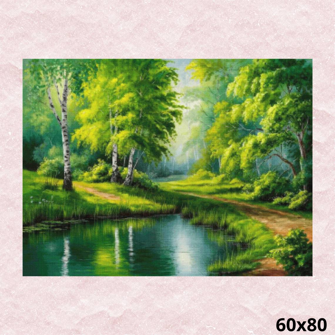 Green in Park 60x80 - Diamond Painting