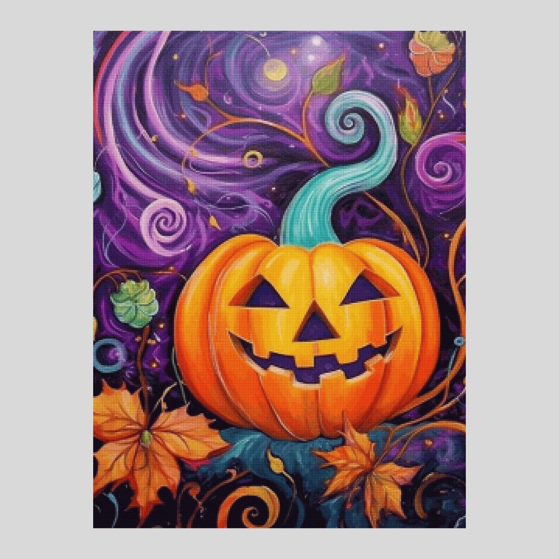 Halloween Theme Ghost Pumpkin Large Diamond Painting Tool Tray