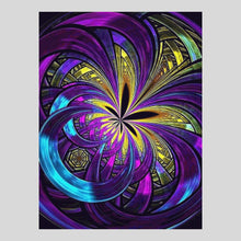 Load image into Gallery viewer, Happy Leaf Swirl - Diamond Painting
