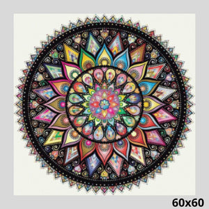 Healing Mandala 60x60 - Diamond Painting