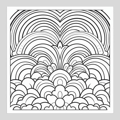Heart Rainbow - Leftover drills