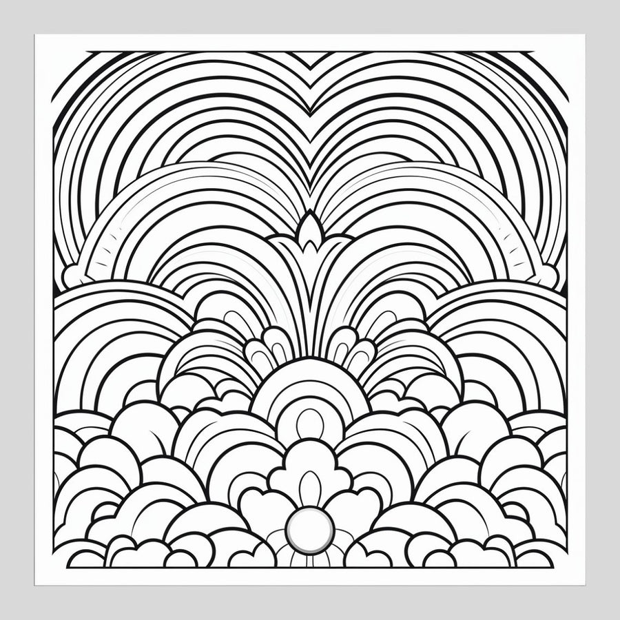 Heart Rainbow for Leftover Drills - Canvas Only – Diamond Painting