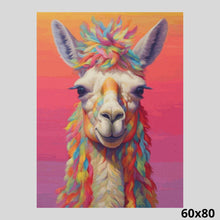 Load image into Gallery viewer, Hippie Llama 60x80 - Diamond Art World
