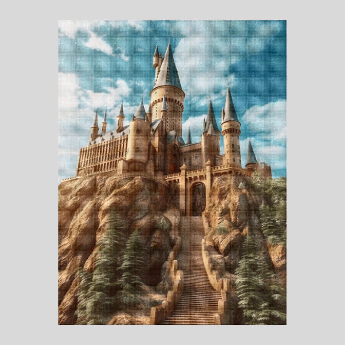Harry Potter Hogwarts Castle - 5D Diamond Painting