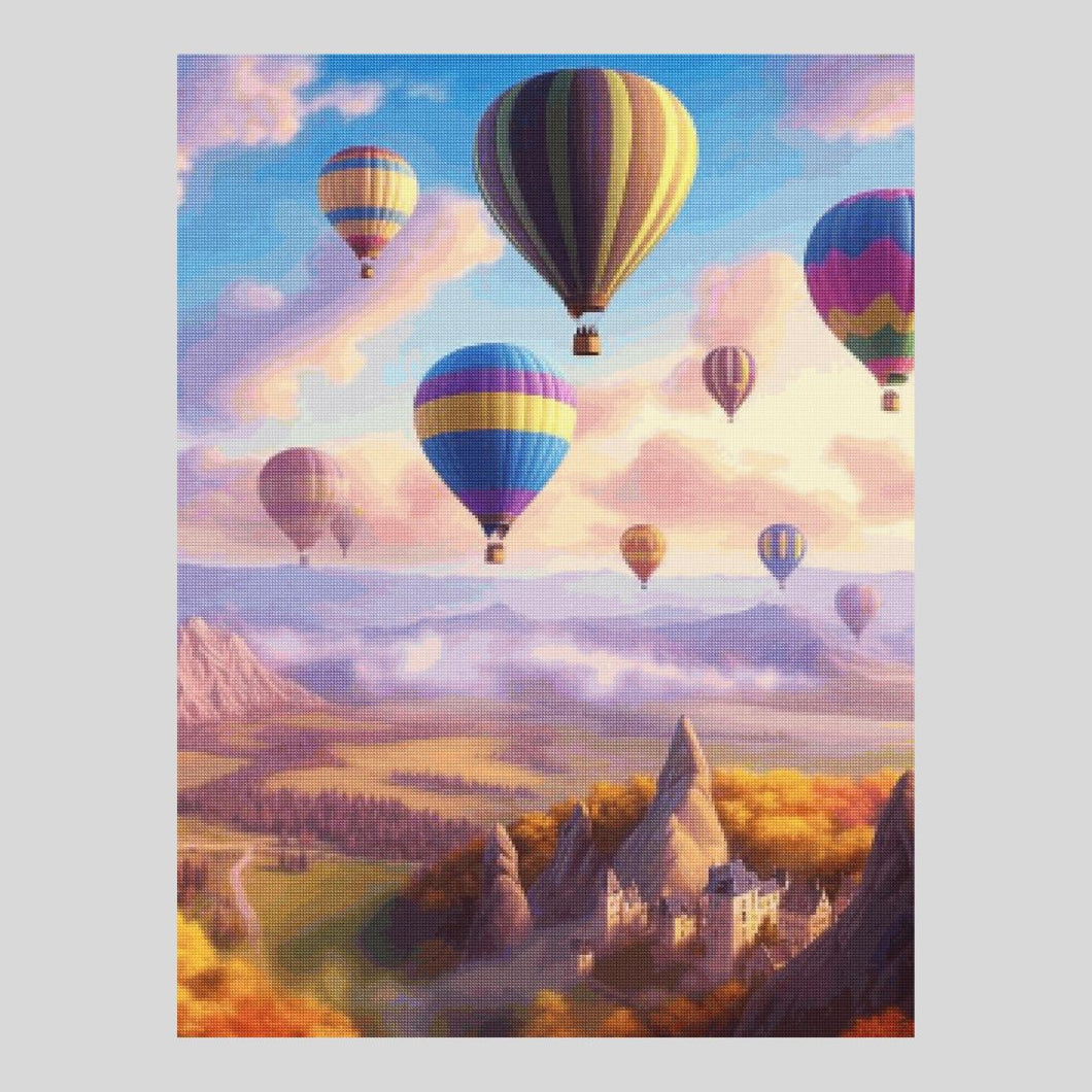 Hot Air Balloons - Diamond Painting