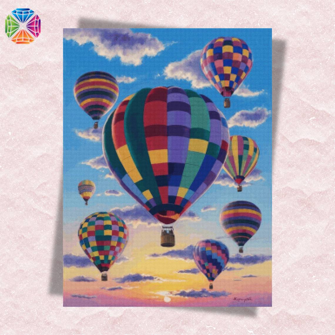 Hot Air Balloons - Diamond Painting