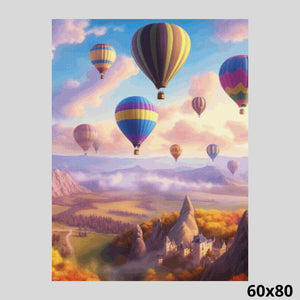 Hot Air Balloons 60x80 - Diamond Painting