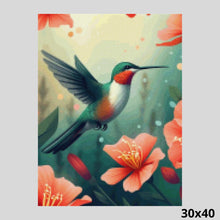 Load image into Gallery viewer, Hummingbird 30x40 Diamond Painting
