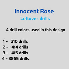 Load image into Gallery viewer, Innocent Rose - Leftover drills count
