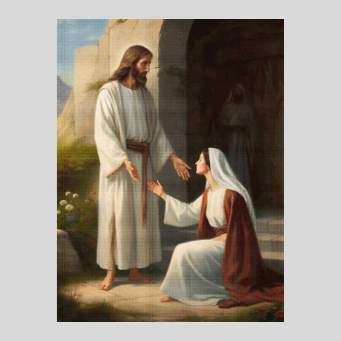Mary Magdalena and Jesus Diamond Painting