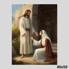 Load image into Gallery viewer, Mary Magdalena and Jesus 40x50 Diamond Painting
