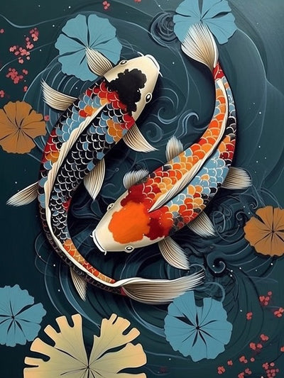 Koi Fish Diamond Painting