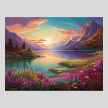 Load image into Gallery viewer, Lake in Alps - Diamond Paintings
