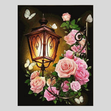 Load image into Gallery viewer, Lantern and Roses - Diamond Art World
