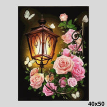 Load image into Gallery viewer, Lantern and Roses 40x50 - Diamond Art World
