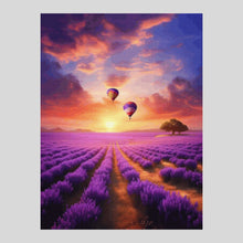 Load image into Gallery viewer, Lavender Balloons - Diamond Painting
