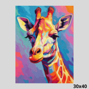 Lovely Giraffe 30x40 - Diamond Art World
