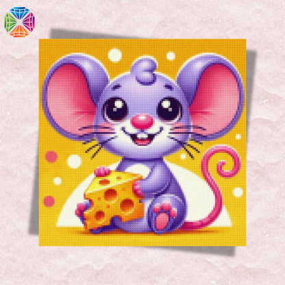 Lovely Mouse - Diamond Painting