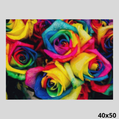 Lovely Roses 40x50 - Diamond Painting