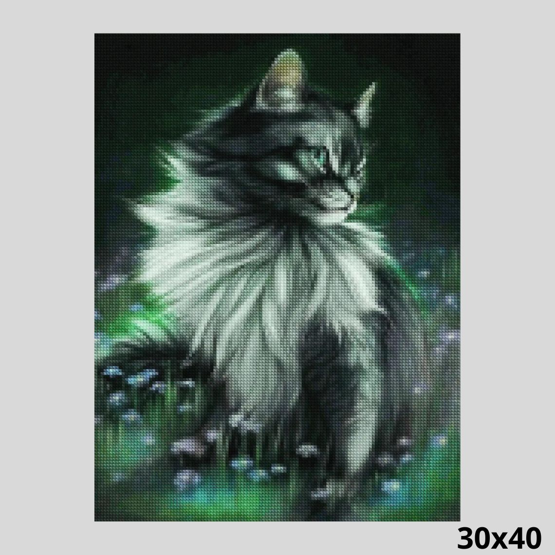 Magic Cat 30x40 - Diamond Painting