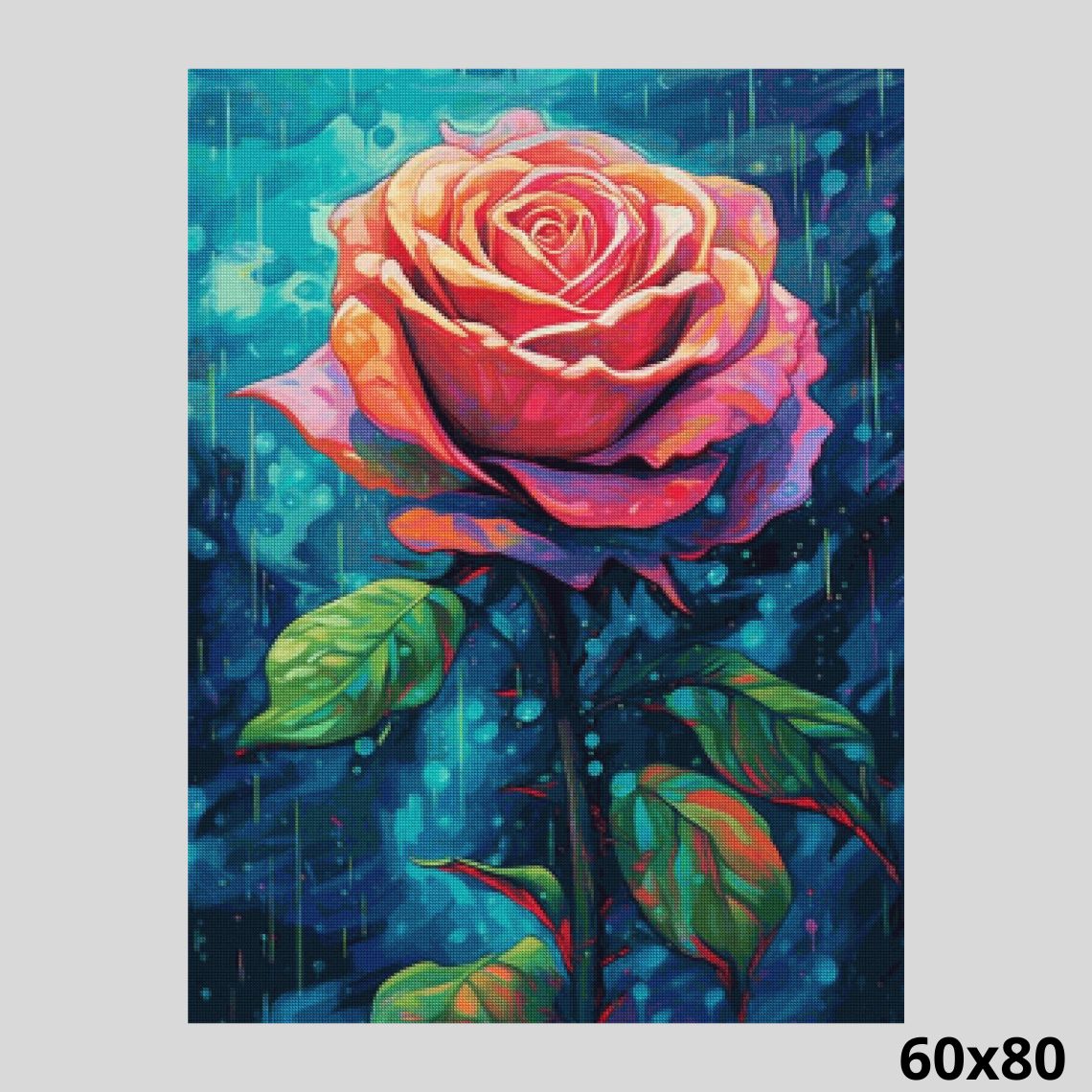 Magic Rose 60x80 - Diamond Painting