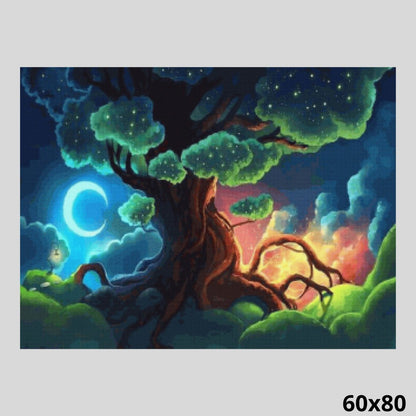 Magical Tree 60x80 - Diamond Painting