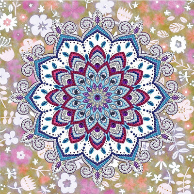Magnificent Mandala - Glow in the dark Diamond Painting