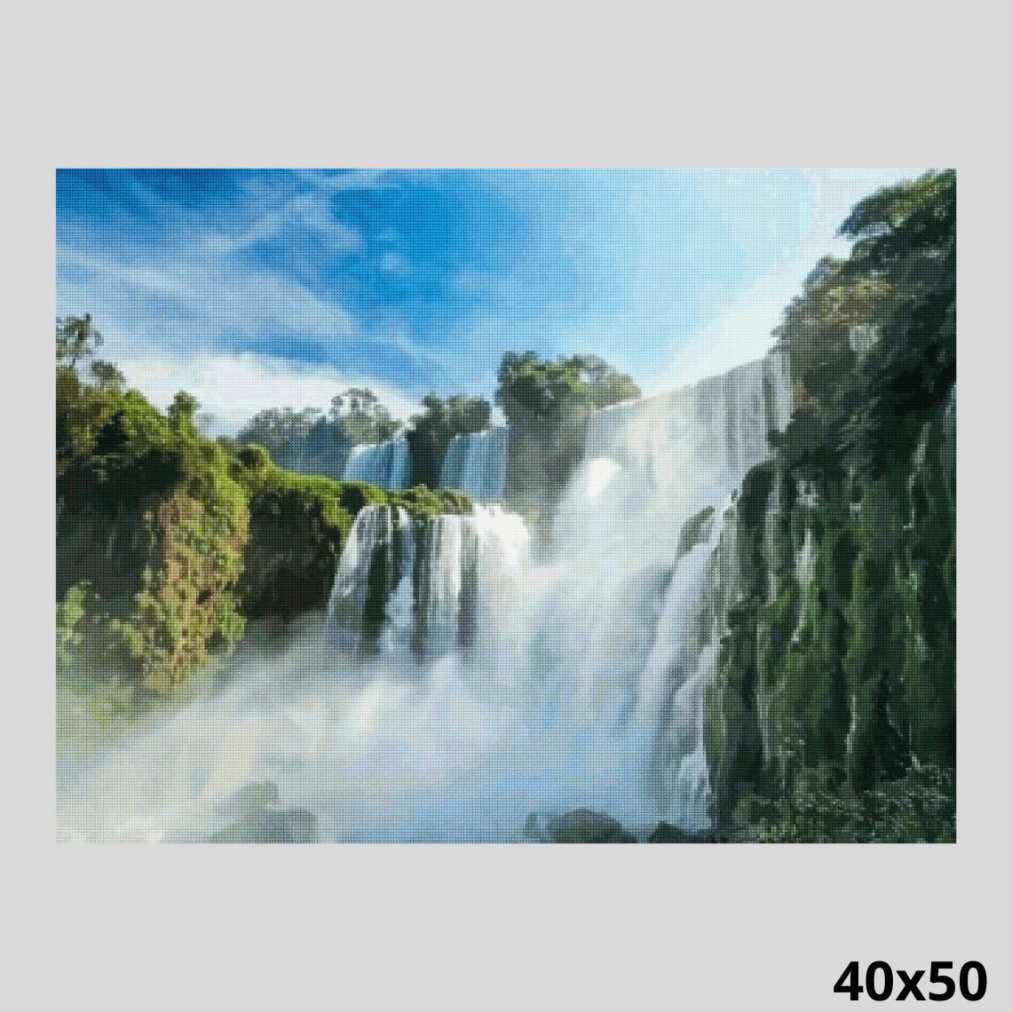 Majestic Waterfall popular Diamond Painting