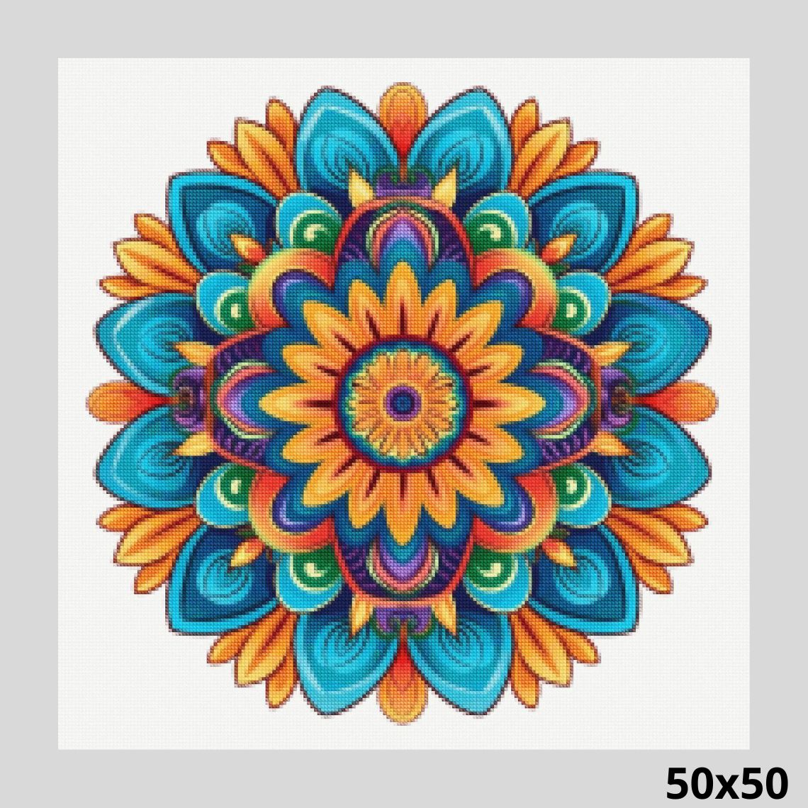 Mandala IV 50x50 - Diamond Painting