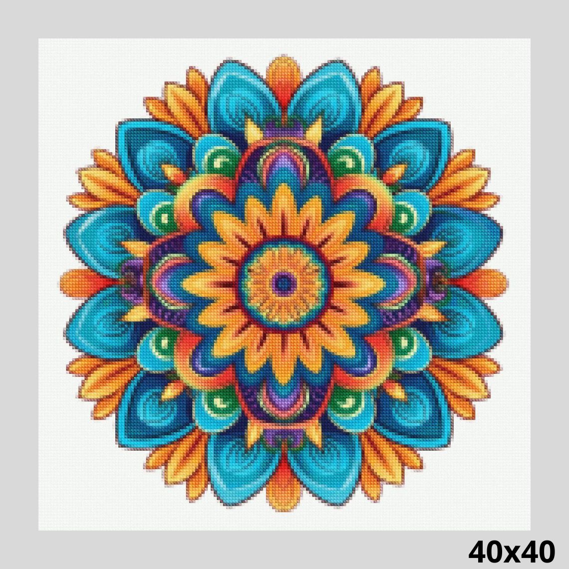 Mandala IV 40x40 - Diamond Painting